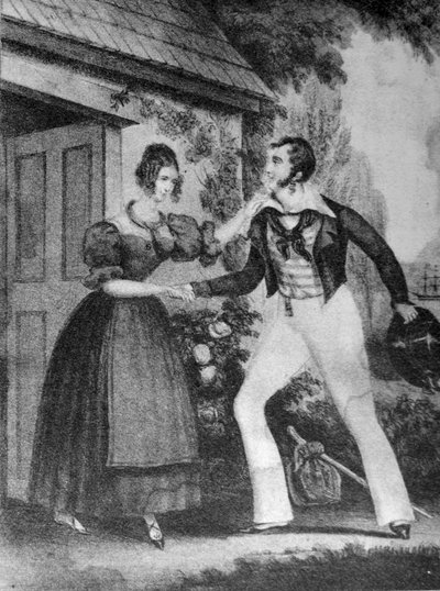Il ritorno dei marinai da N. and Ives, J.M. Currier